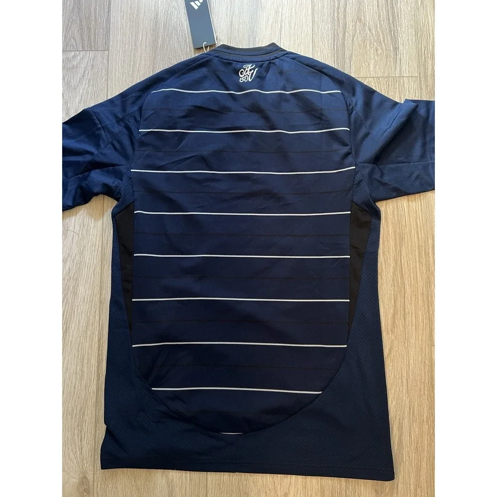adidas Aston Villa Navy Blue & White Men's Jersey